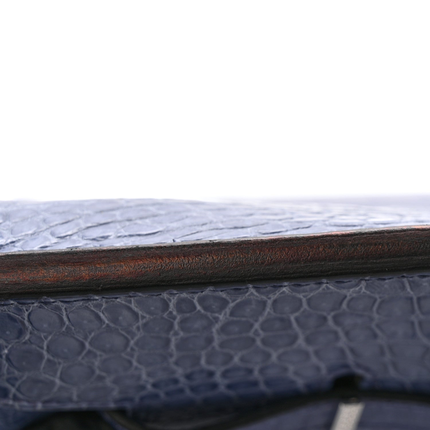 HERMES BIRKIN 35 BLEU BRIGHTON MATTE POROSUS CROCODILE GOLD HARDWARE