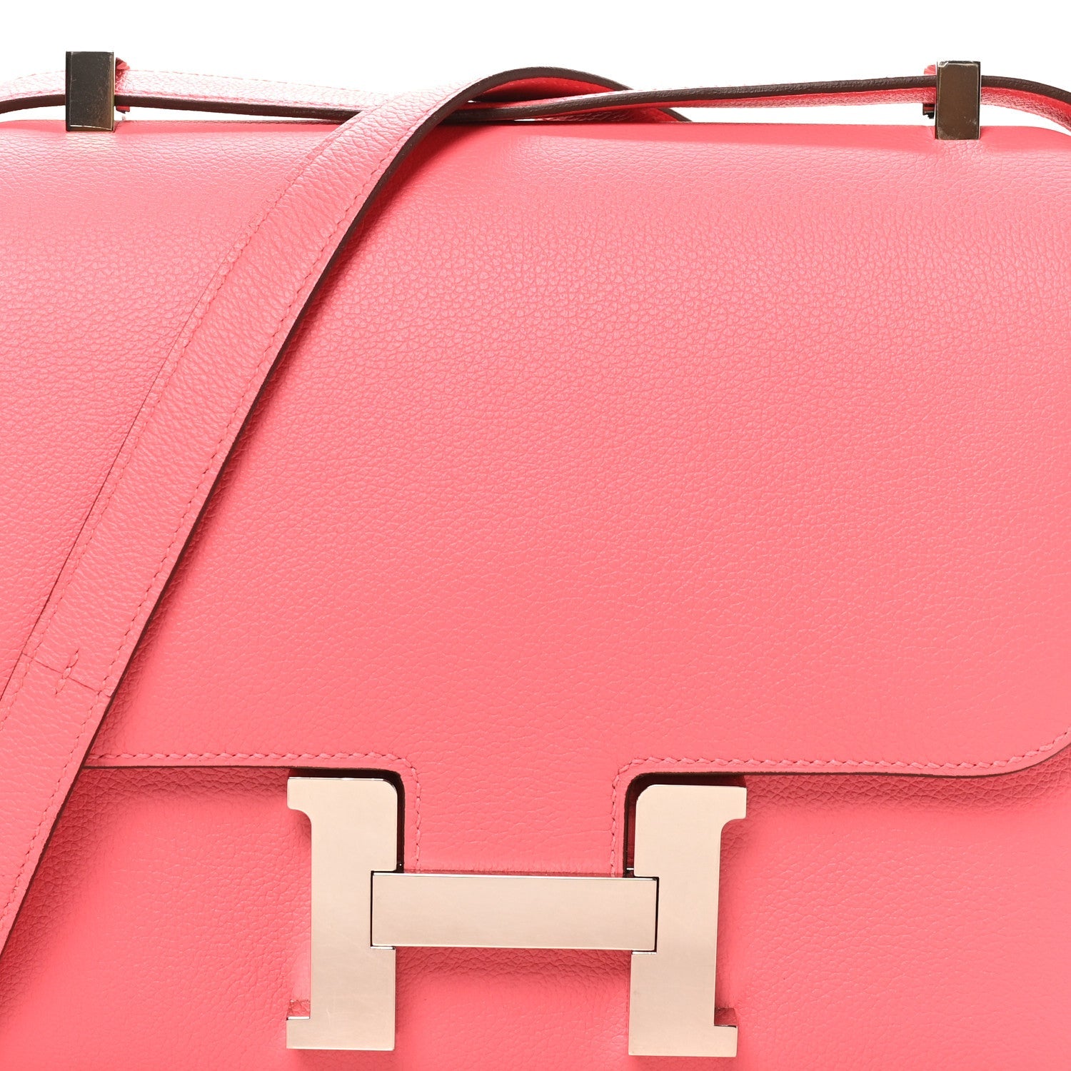 エルメス コンスタンス 24 Rose Azalee エバーカラー シルバー金具 HERMES CONSTANCE 24 ROSE AZALEE EVERCOLOR SILVER HARDWARE