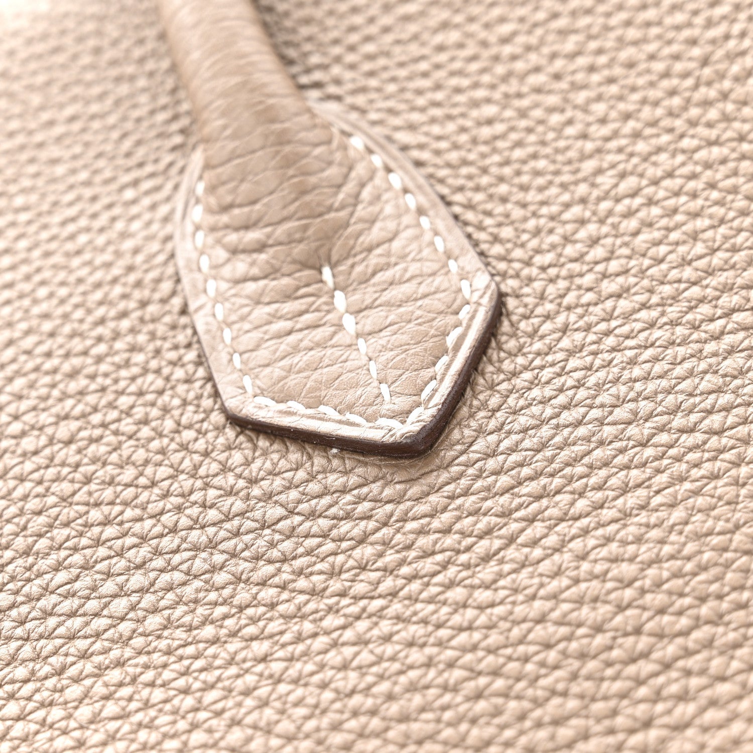 HERMES BIRKIN 35 ETOUPE TOGO SILVER HARDWARE