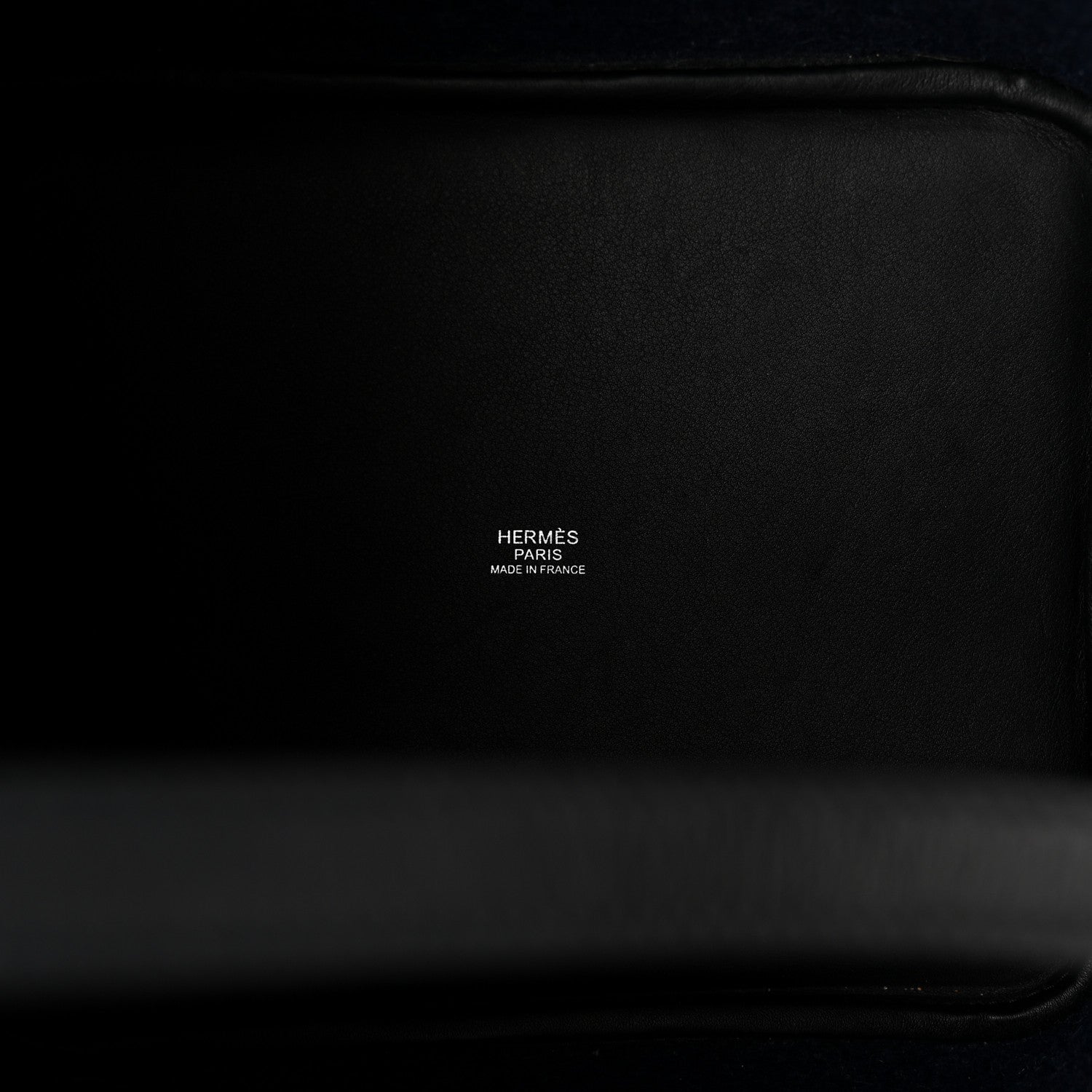 HERMES PICOTIN LOCK PM 18 BLEU NUIT BLACK SWIFT SILVER HARDWARE