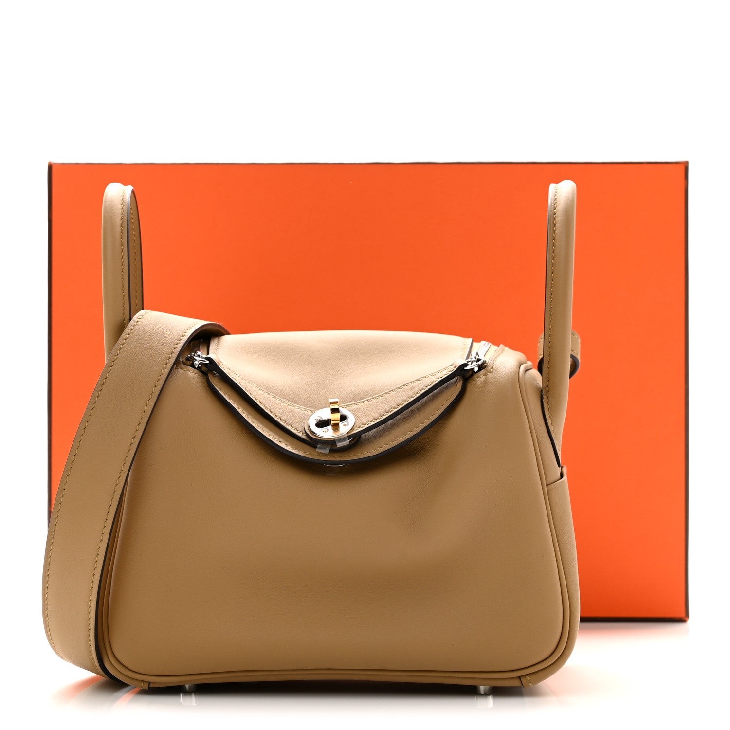 エルメス リンディ 20 Poussiere スイフト ゴールド金具 HERMES LINDY 20 POUSSIERE SWIFT GOLD HARDWARE