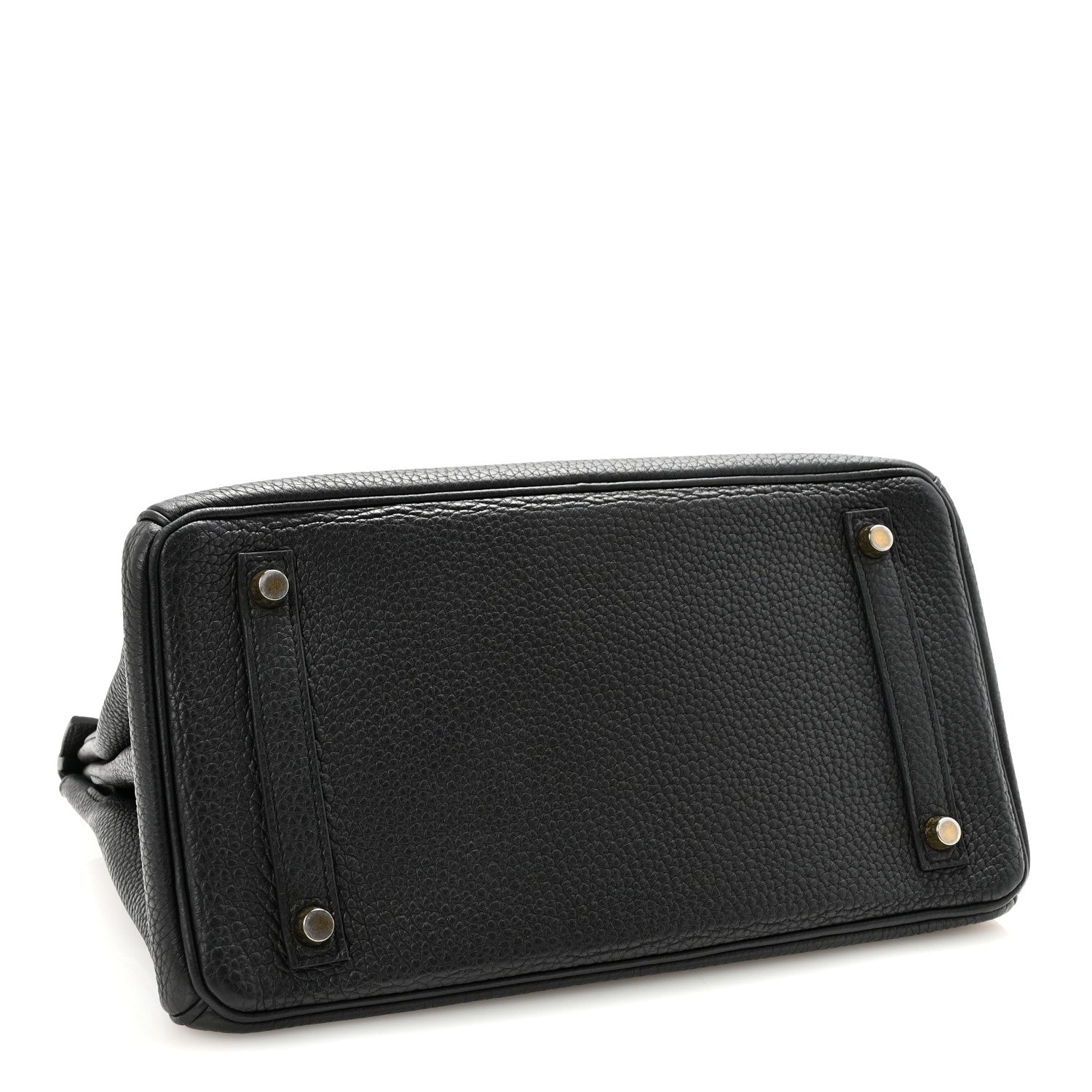 HERMES BIKRIN 30 BLACK TOGO GOLD HARDWARE
