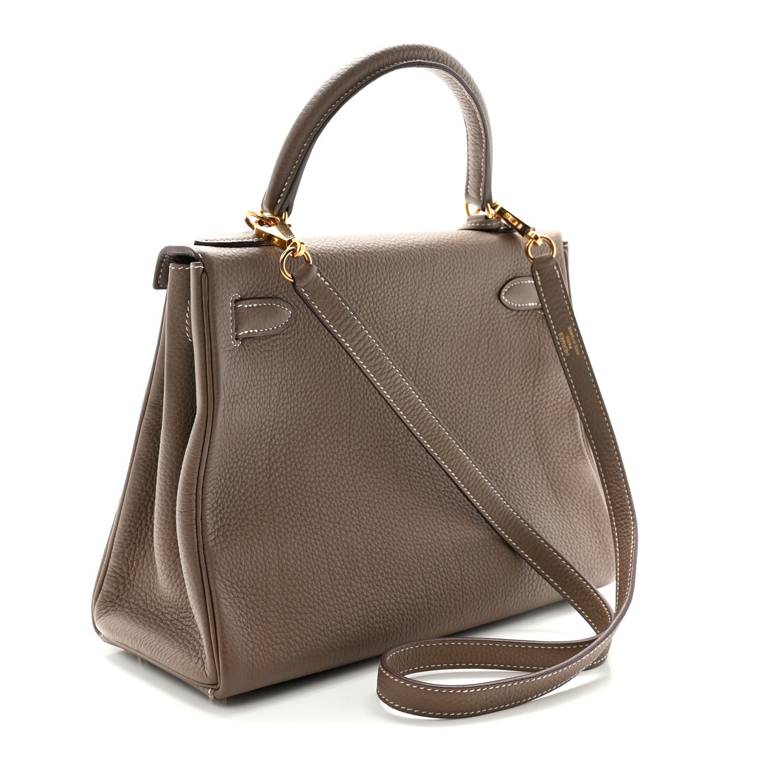エルメス ケリー 28 内縫い Etoupe トゴ ゴールド金具 HERMES KELLY 28 RETOURNE ETOUPE TOGO GOLD HARDWARE