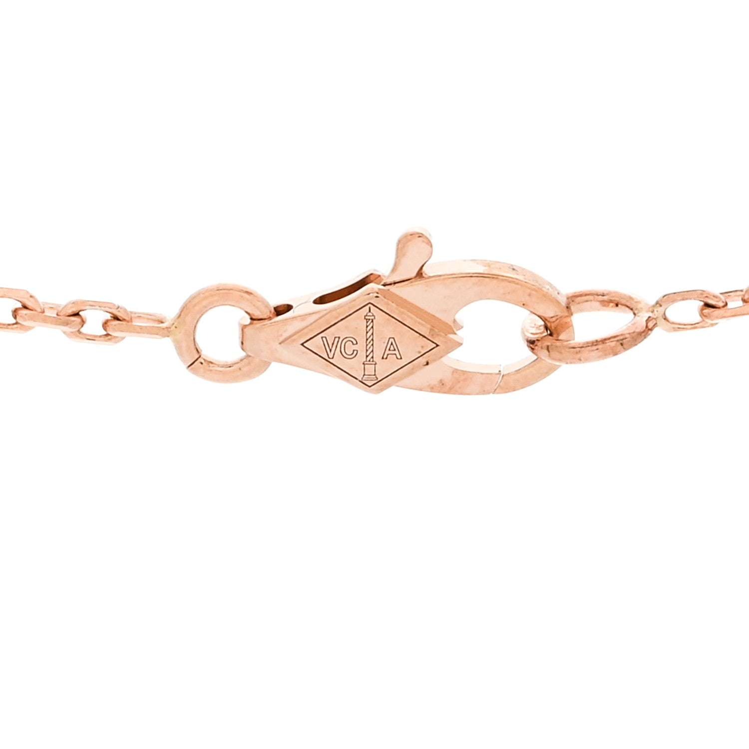 ヴァンクリーフ&アーペル スウィートアルハンブラ 16モチーフ ネックレス 18K ローズゴールド VAN CLEEF & ARPELS SWEET ALHAMBRA 16 MOTIFS NECKLACE 18K ROSE GOLD