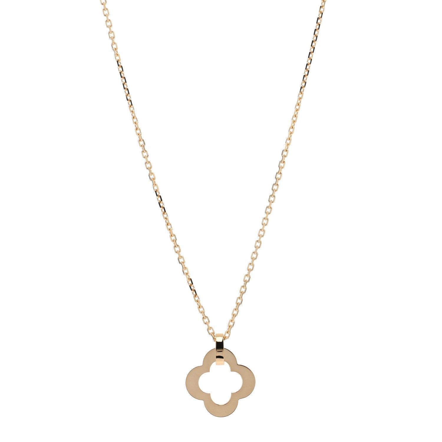 ヴァンクリーフ&アーペル アルハンブラ ペンダントネックレス 18K イエローゴールド VAN CLEEF & ARPELS ALHAMBRA PENDANT NECKLACE 18K YELLOW GOLD