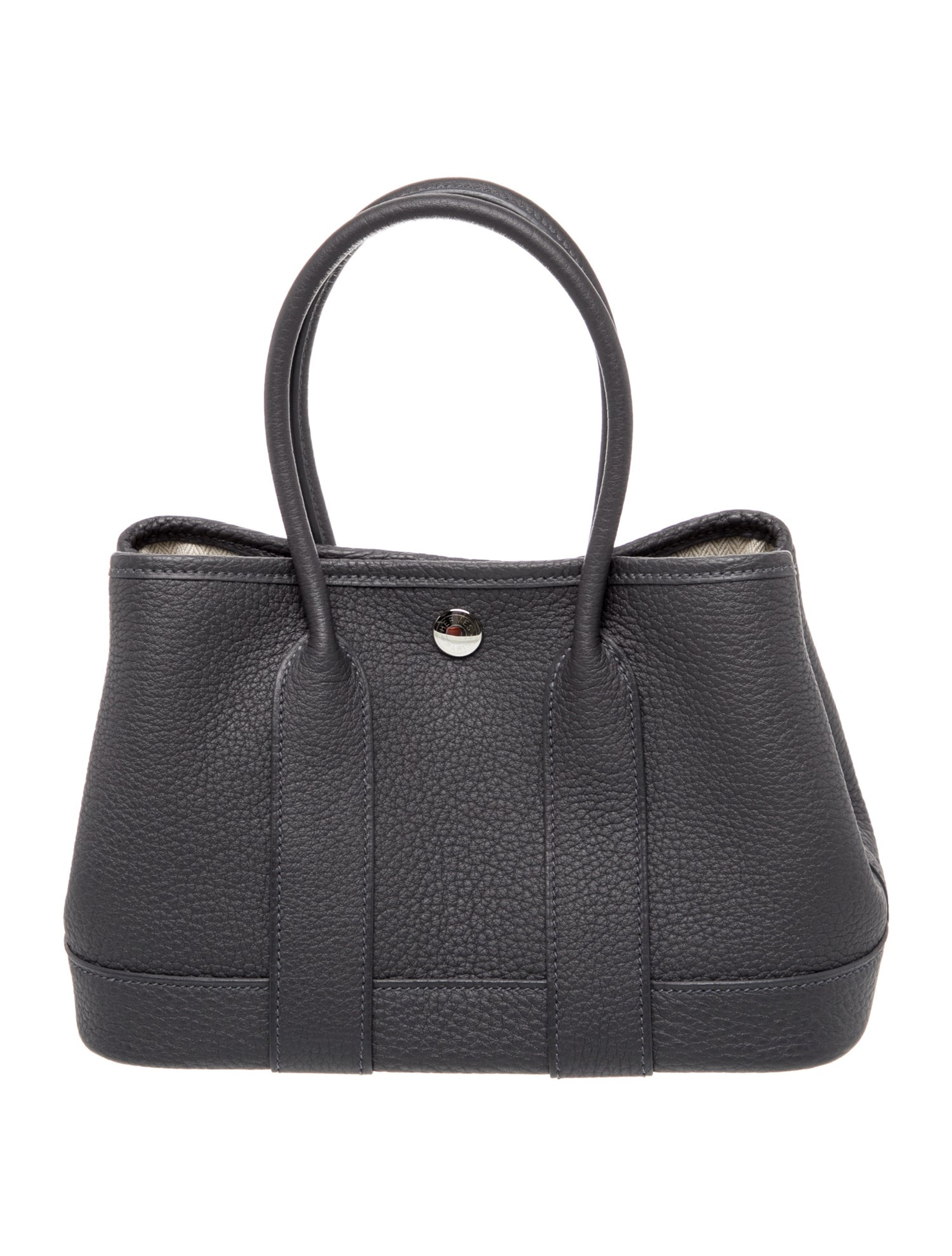 エルメス ネオ ガーデンパーティー 23 Ardoise ネゴンダ シルバー金具 HERMES NEO GARDEN PARTY 23 ARDOISE NEGONDA SILVER HARDWARE