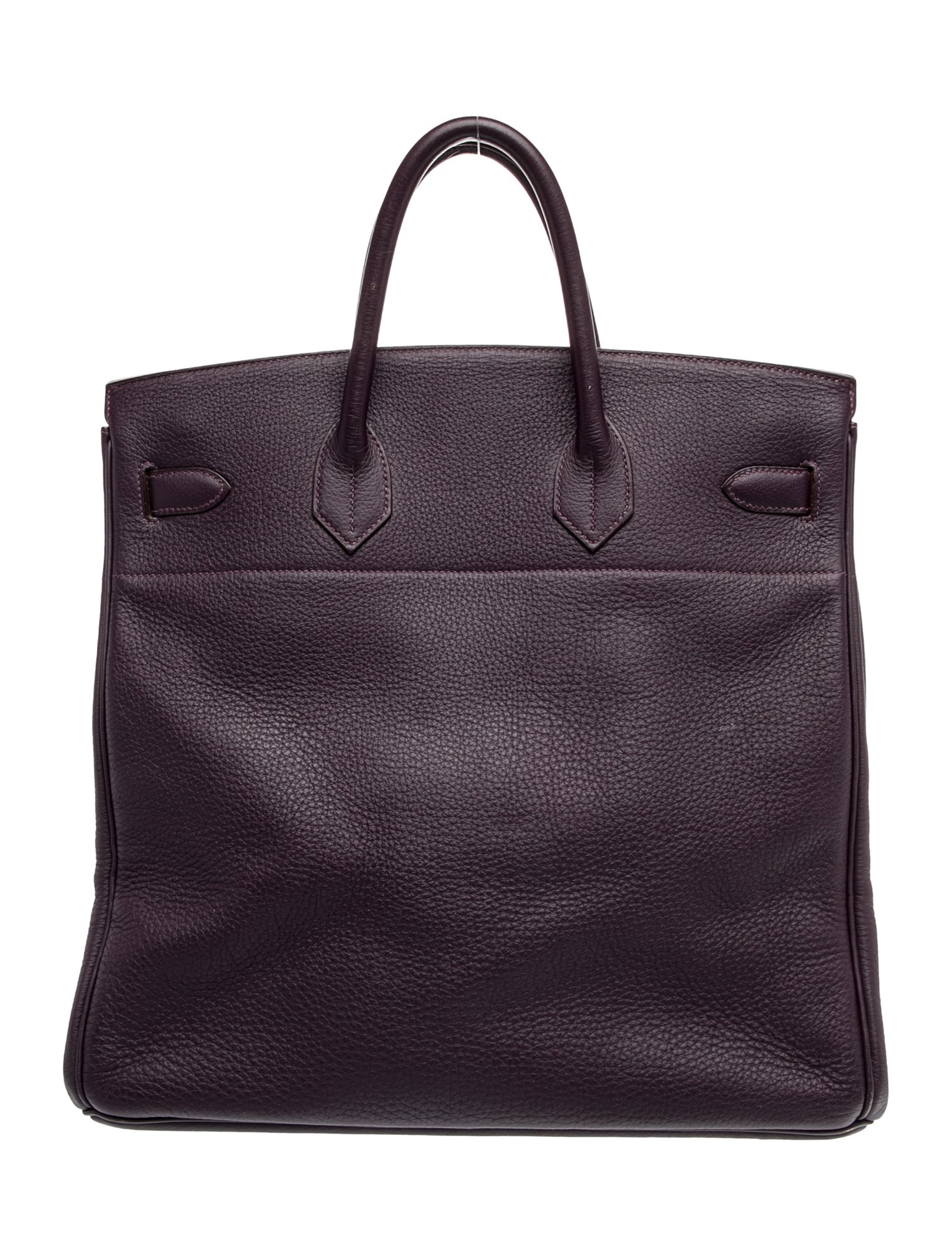 エルメス バーキン 40 オータクロア HAC Raisin バッファロー ゴールド金具 HERMES BIRKIN 40 HAC RAISIN BUFFALO GOLD HARDWARE