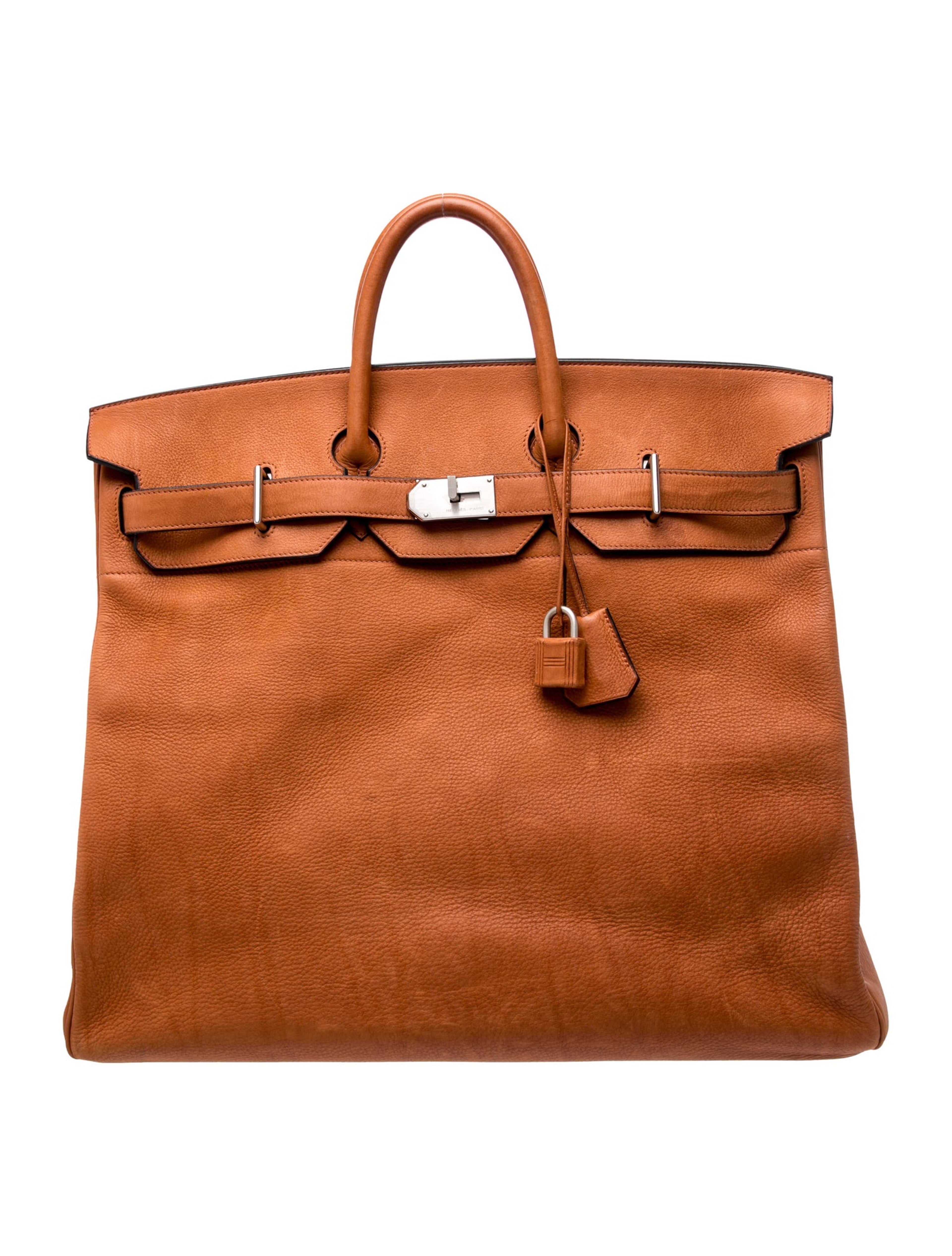 エルメス バーキン 50 オータクロア HAC Cuivre Taurillon Saddle シルバー金具 HERMES BIRKIN 50 HAC CUIVRE TAURILLON SADDLE SILVER HARDWARE