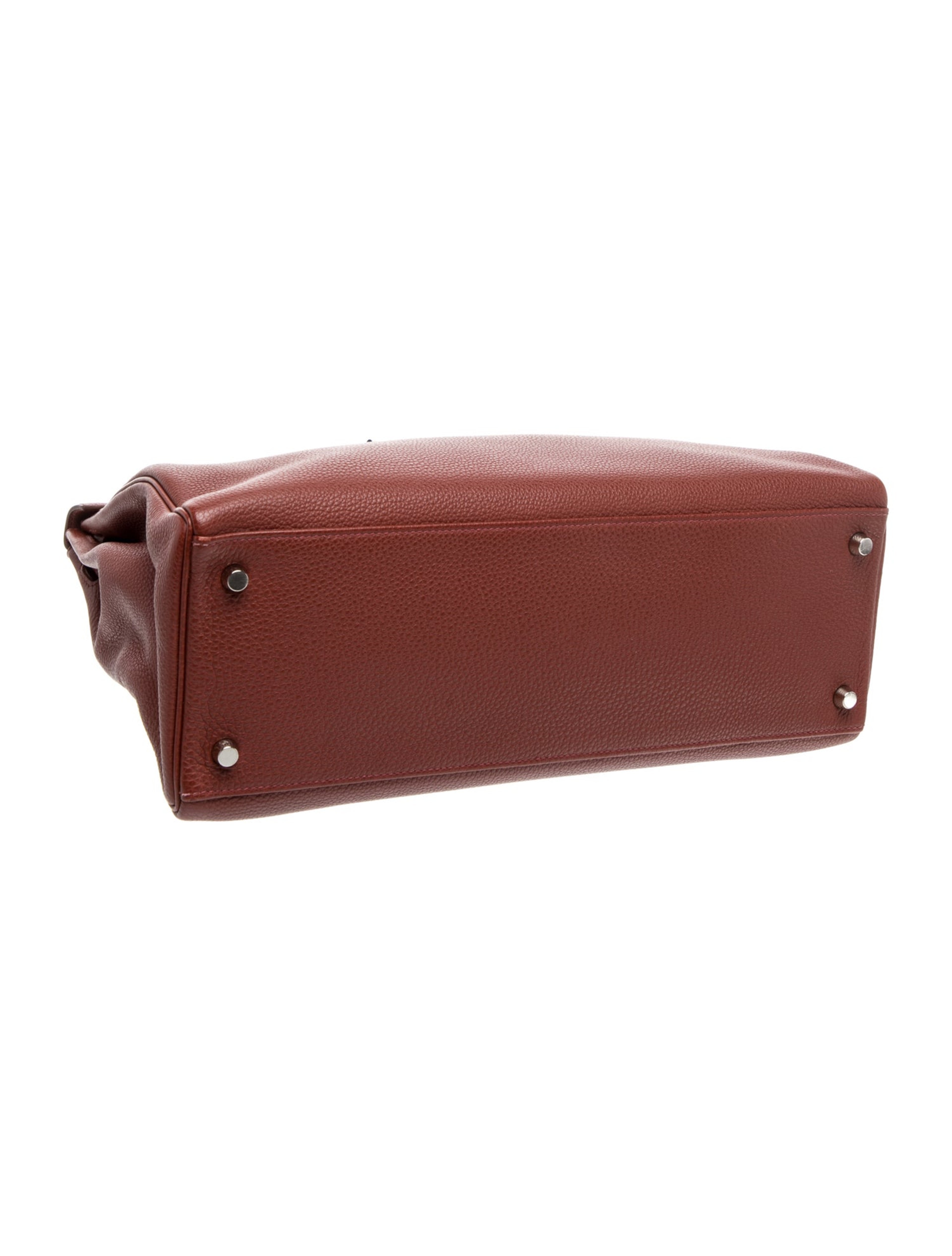 エルメス ケリー 35 Rouge H トゴ シルバー金具 HERMES KELLY 35 ROUGE H TOGO SILVER HARDWARE