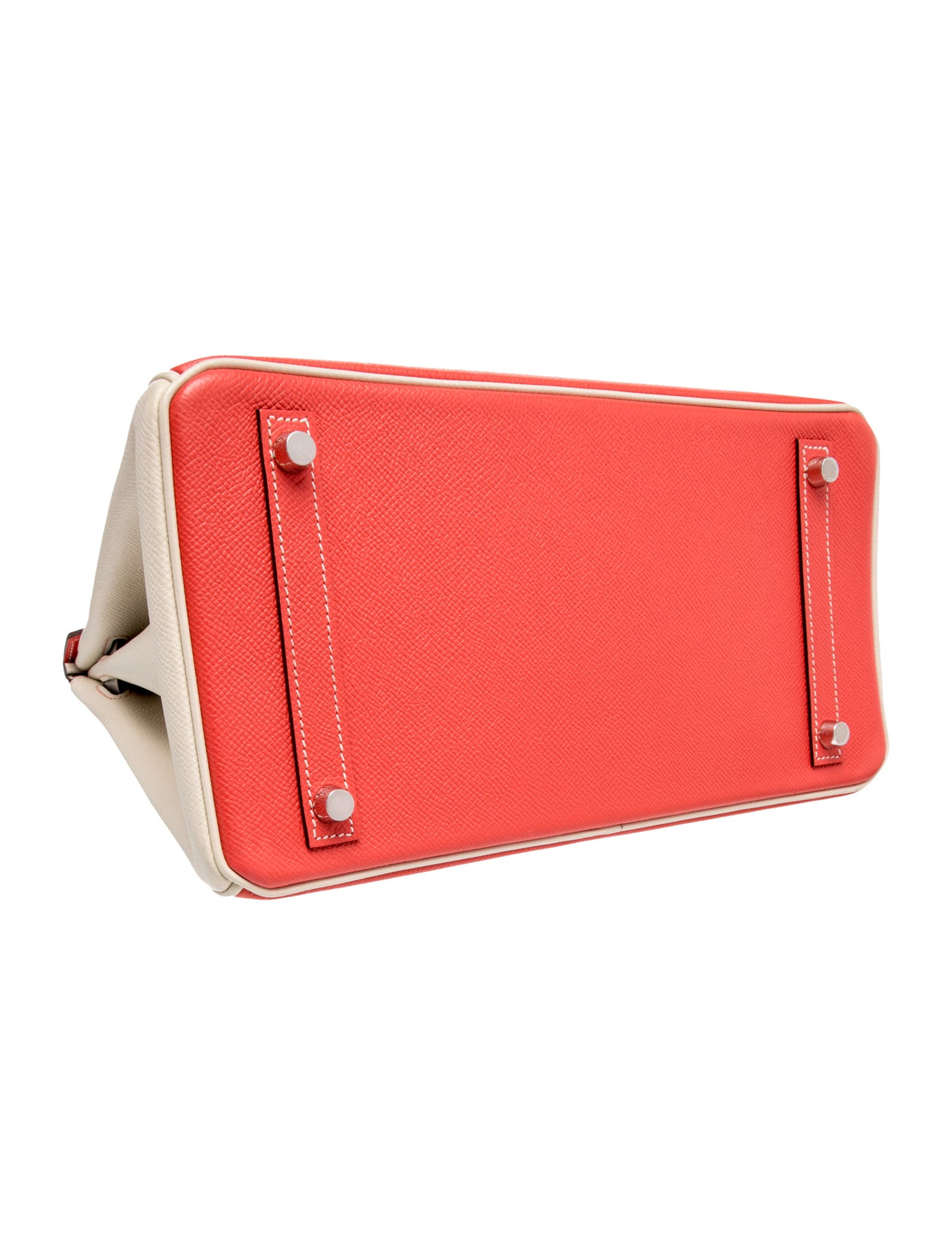 エルメス バーキン 30 スペシャルオーダー バイカラー Rose Jaipur Craie エプソン マットシルバー金具 パーソナルオーダー ホースシュー HERMES BIRKIN 30 ROSE JAIPUR CRAIE EPSOM BRUSHED SILVER HARDWARE HSS