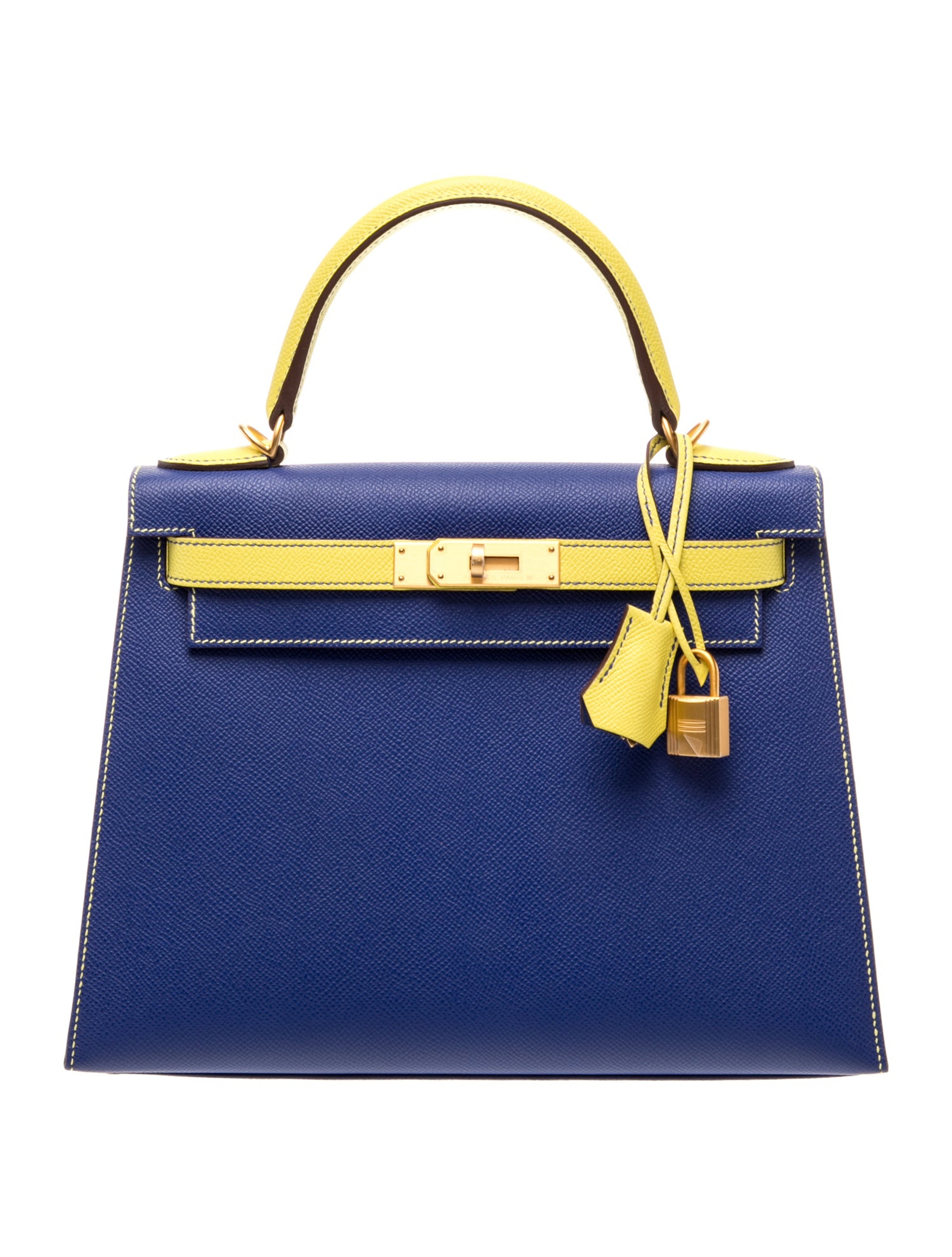 は*る様 【HERMES】ケリー28 エルメス ケリー 28 HSS スペシャルオーダー バイカラー Lime Bleu