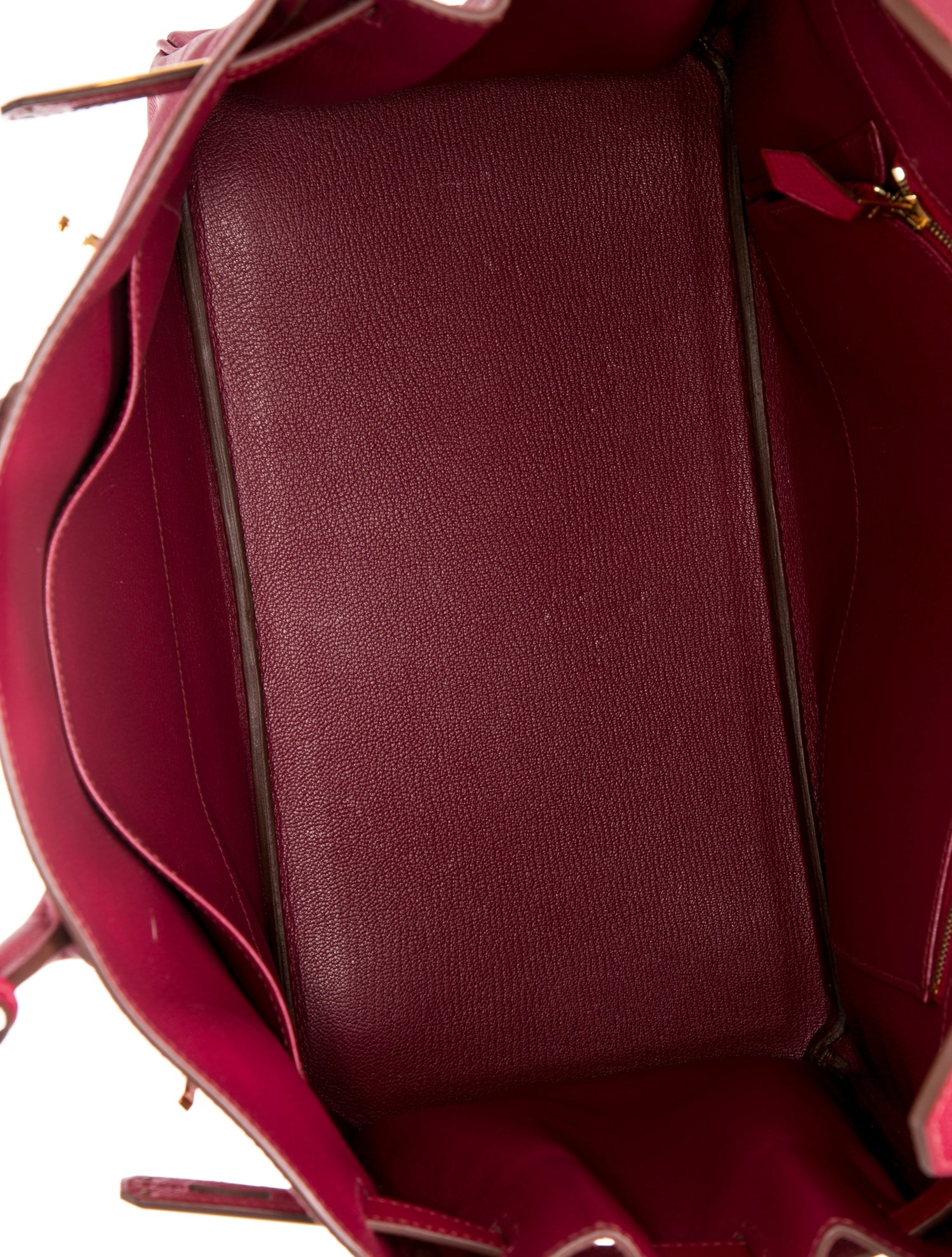 HERMES BIRKIN 35 RUBIS EPSOM GOLD HARDWARE