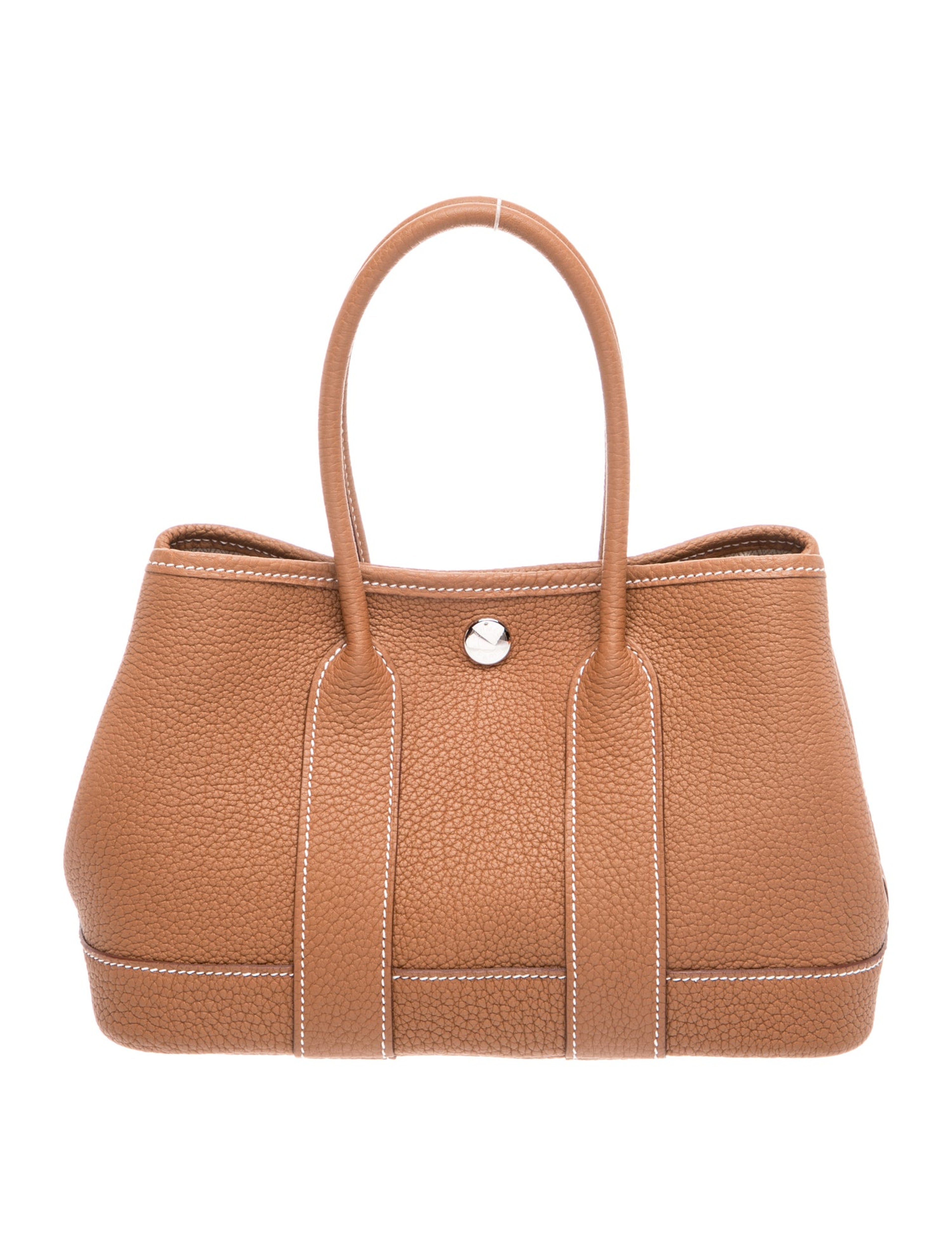 エルメス ネオ ガーデンパーティー 23 Gold ネゴンダ シルバー金具 HERMES NEO GARDEN PARTY 23 GOLD NEGONDA SILVER HARDWARE