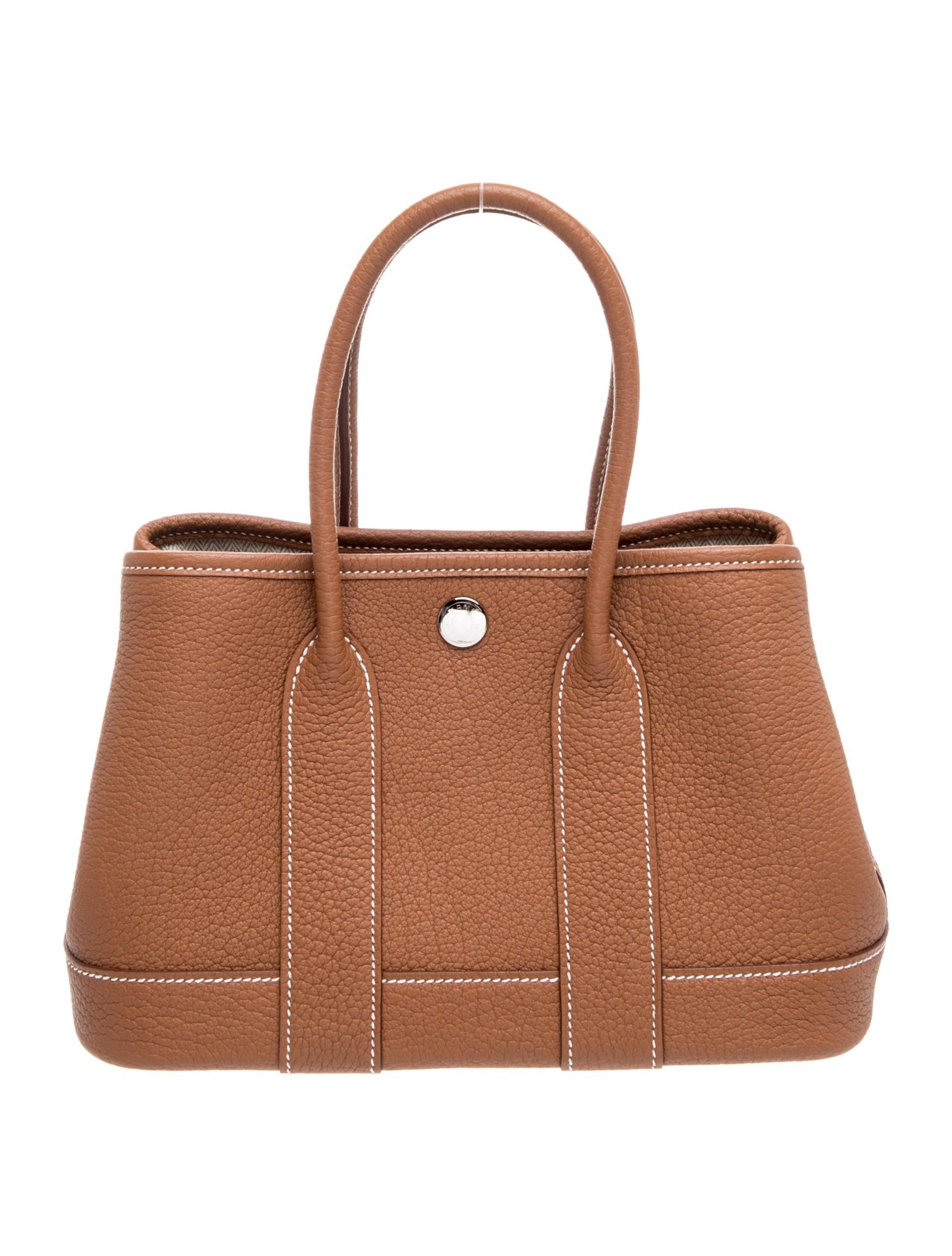 エルメス ネオ ガーデンパーティー 23 Gold ネゴンダ シルバー金具