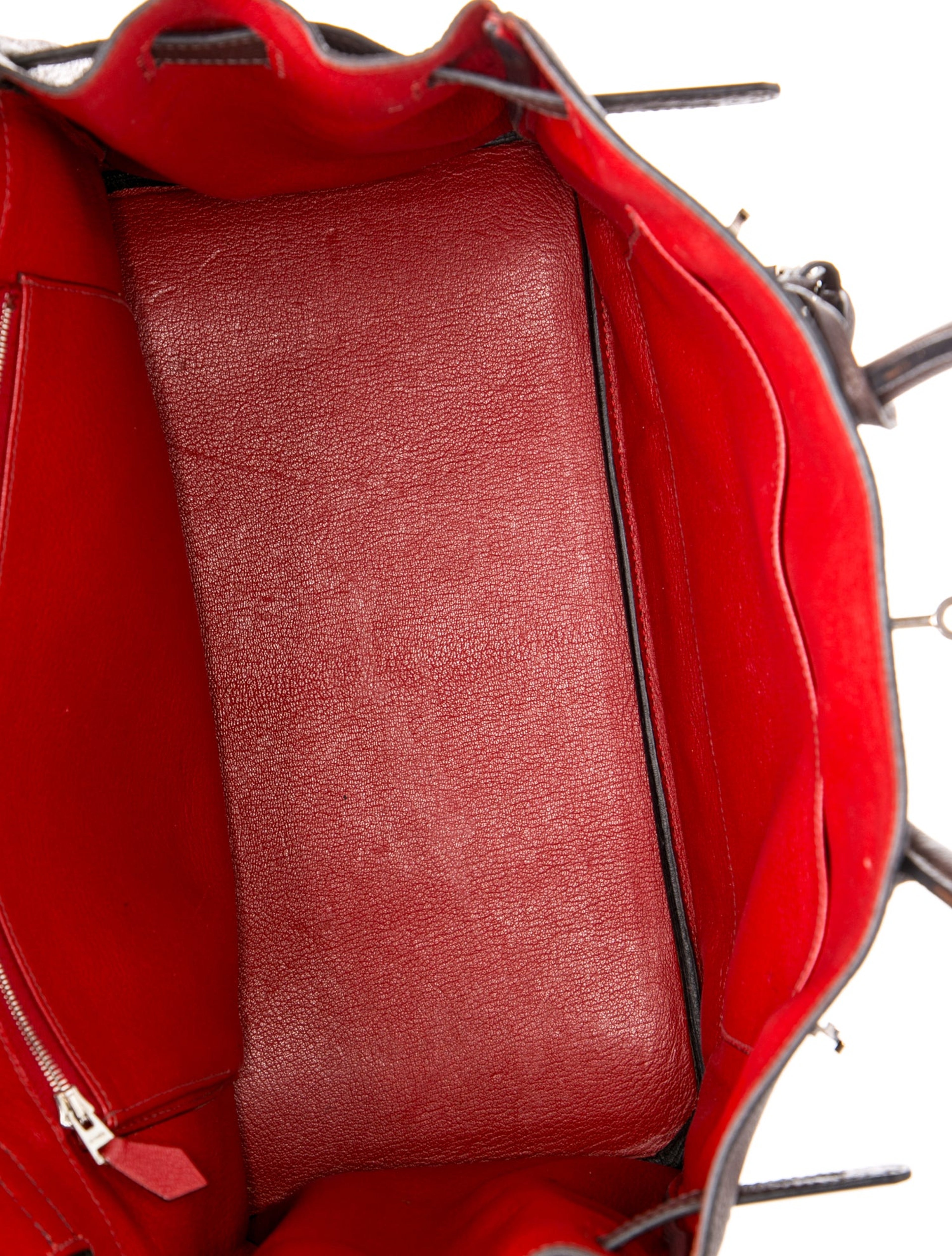 エルメス バーキン 35 スペシャルオーダー ヴェルソ Rouge Garance Chocolat トゴ シルバー金具 パーソナルオーダー ホースシュー HERMES BIRKIN 35 VERSO ROUGE GARANCE CHOCOLAT TOGO SILVER HARDWARE HSS