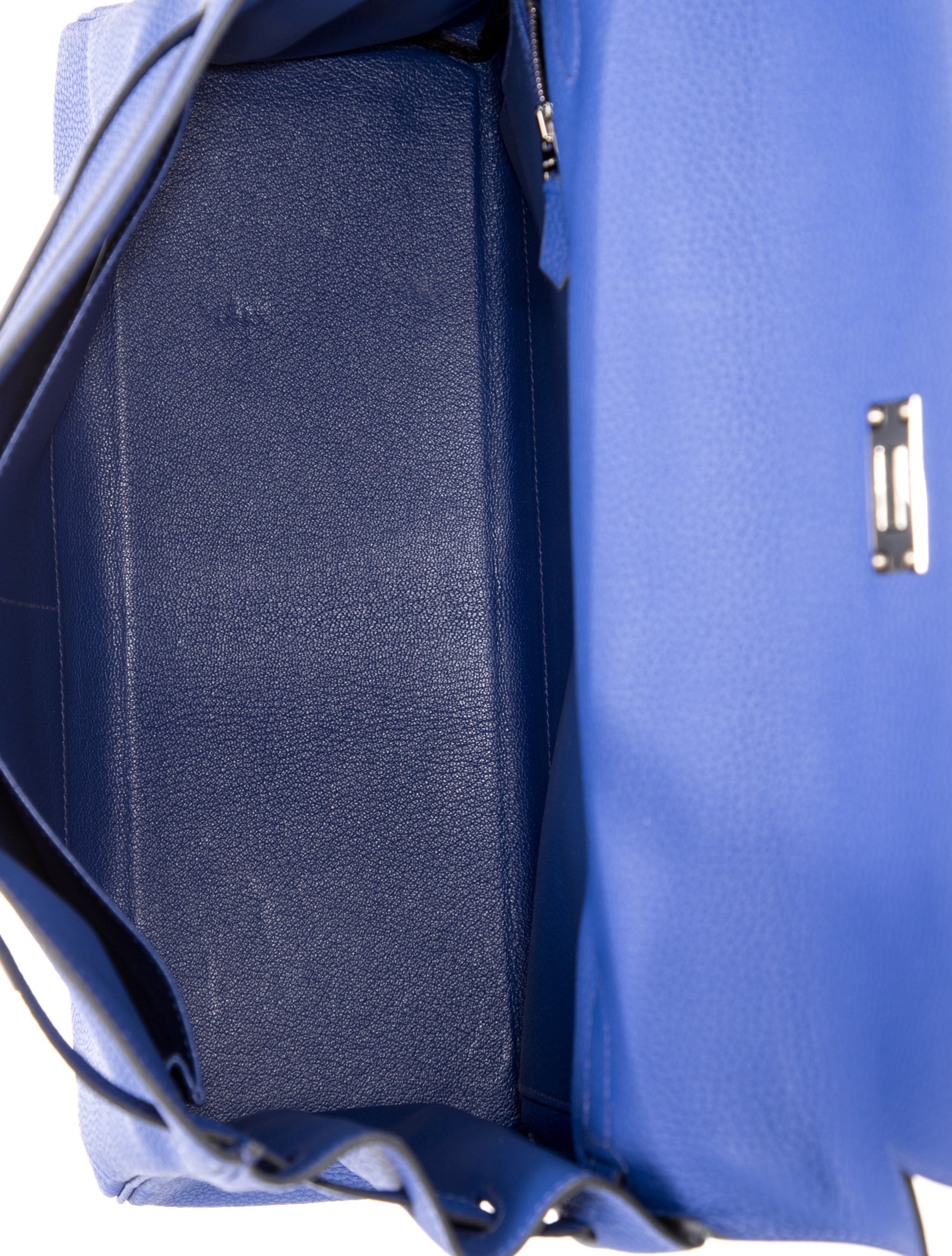 エルメス ケリー 35 Bleu Electrique トゴ シルバー金具 HERMES KELLY 35 BLEU ELECTRIQUE TOGO SILVER HARDWARE