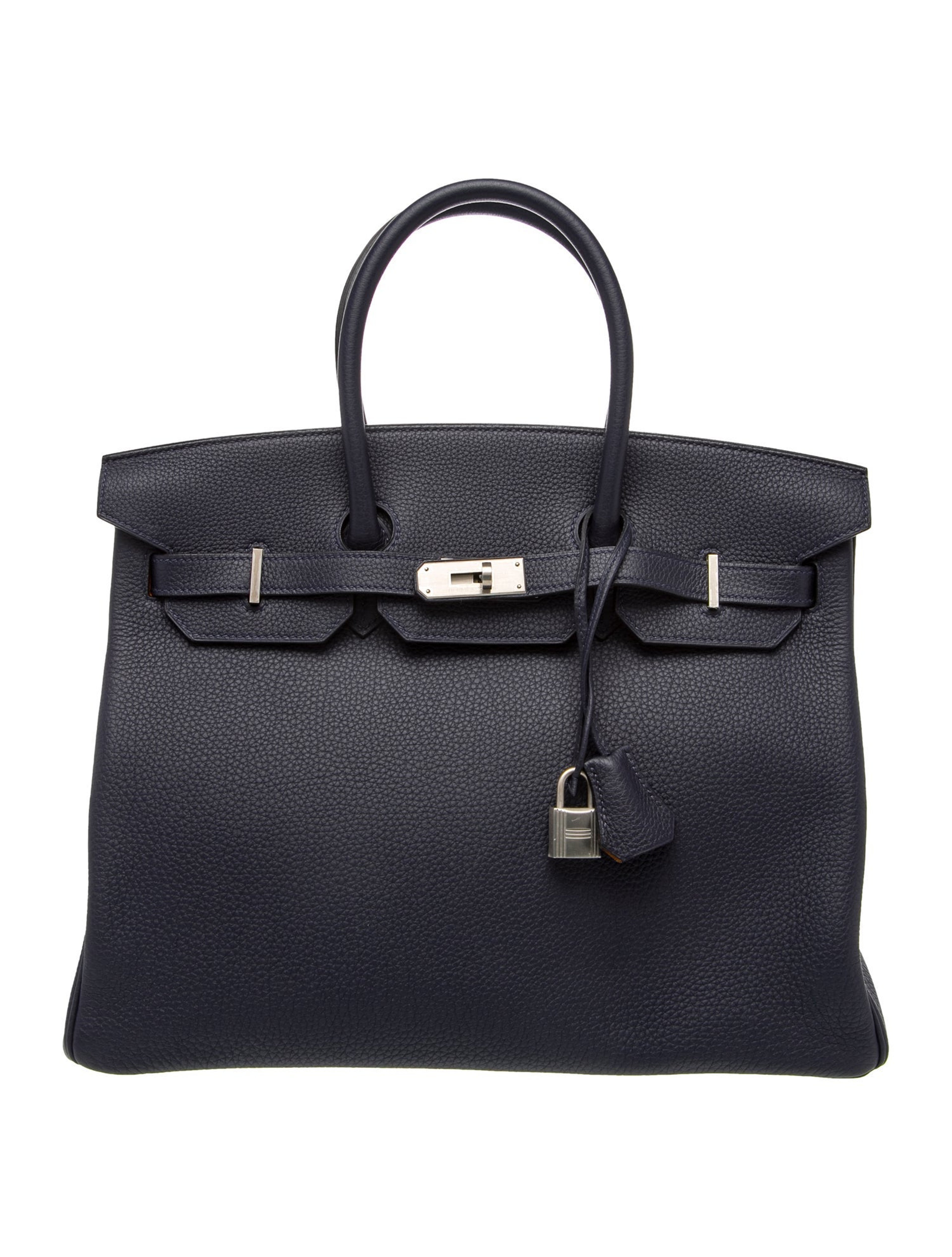 エルメス バーキン 35 スペシャルオーダー ヴェルソ Bleu Nuit Jaune D'or トゴ マットシルバー金具 パーソナルオーダー ホースシュー HERMES BIRKIN 35 VERSO BLEU NUIT JAUNE D'OR TOGO BRUSHED SILVER HARDWARE HSS