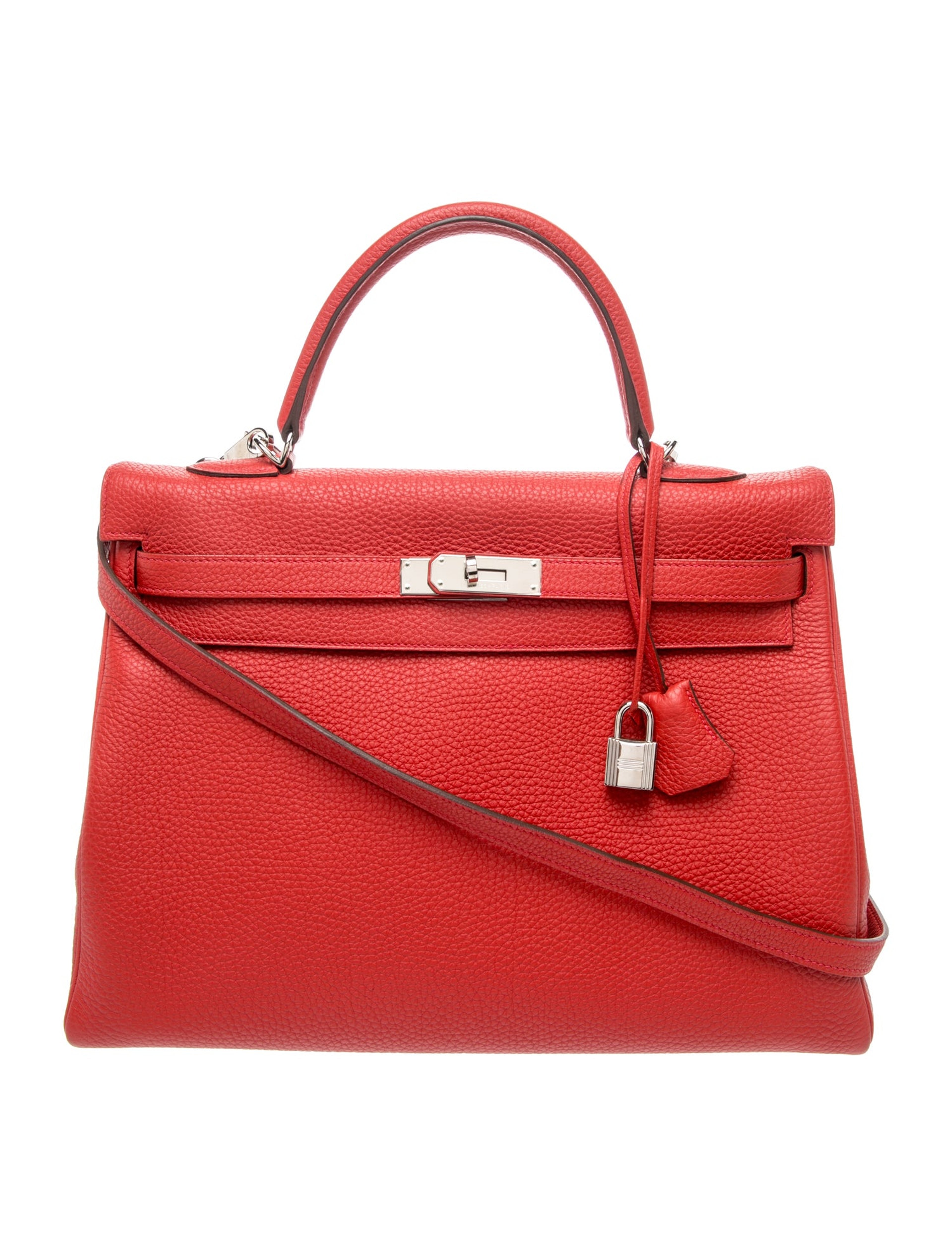 エルメス ケリー 35 Geranium トゴ シルバー金具 HERMES KELLY 35 GERANIUM TOGO SILVER HARDWARE