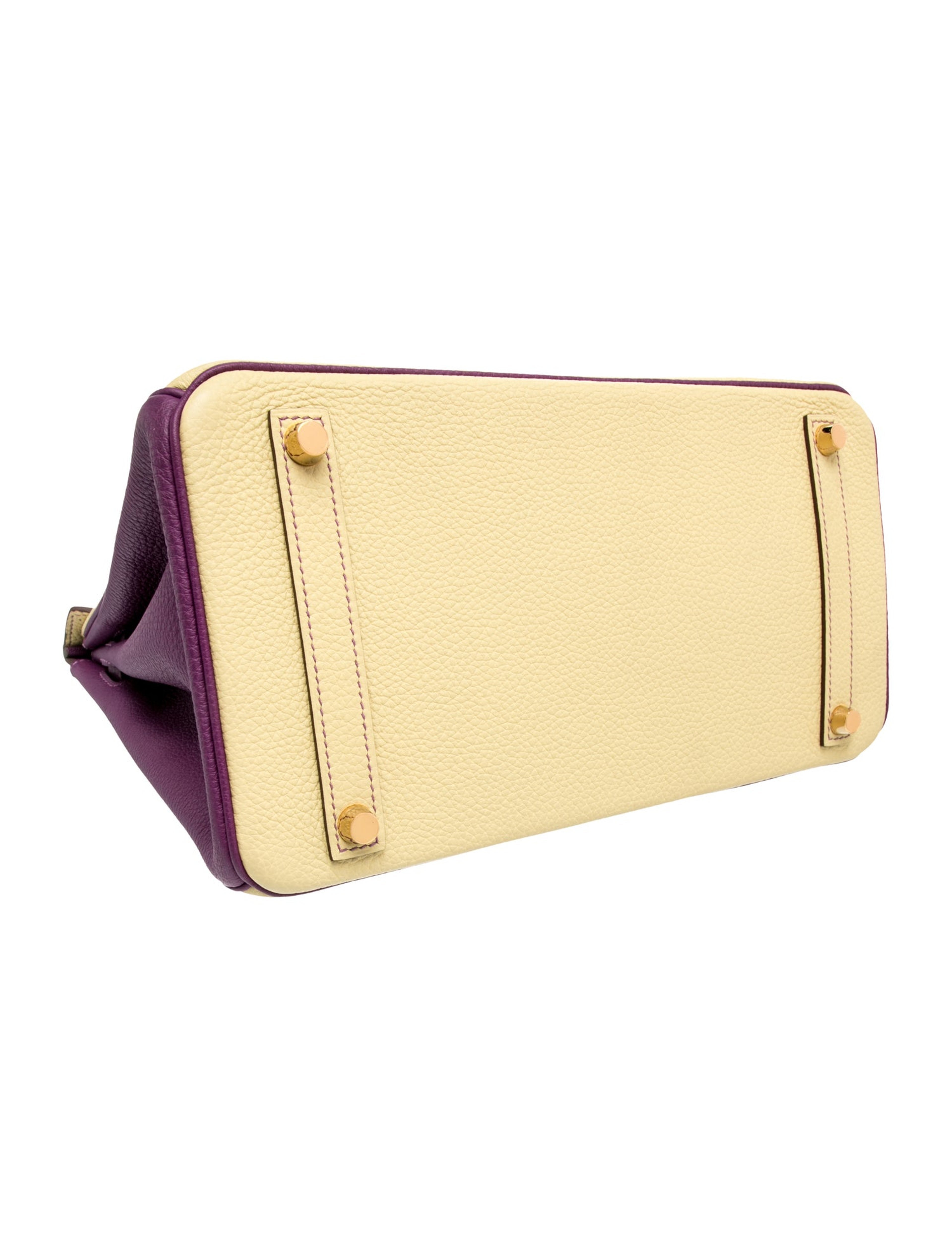 エルメス バーキン 30 スペシャルオーダー バイカラー Anemone Jaune Poussin トゴ ゴールド金具 パーソナルオーダー ホースシュー HERMES BIRKIN 30 ANEMONE JAUNE POUSSIN TOGO GOLD HARDWARE HSS
