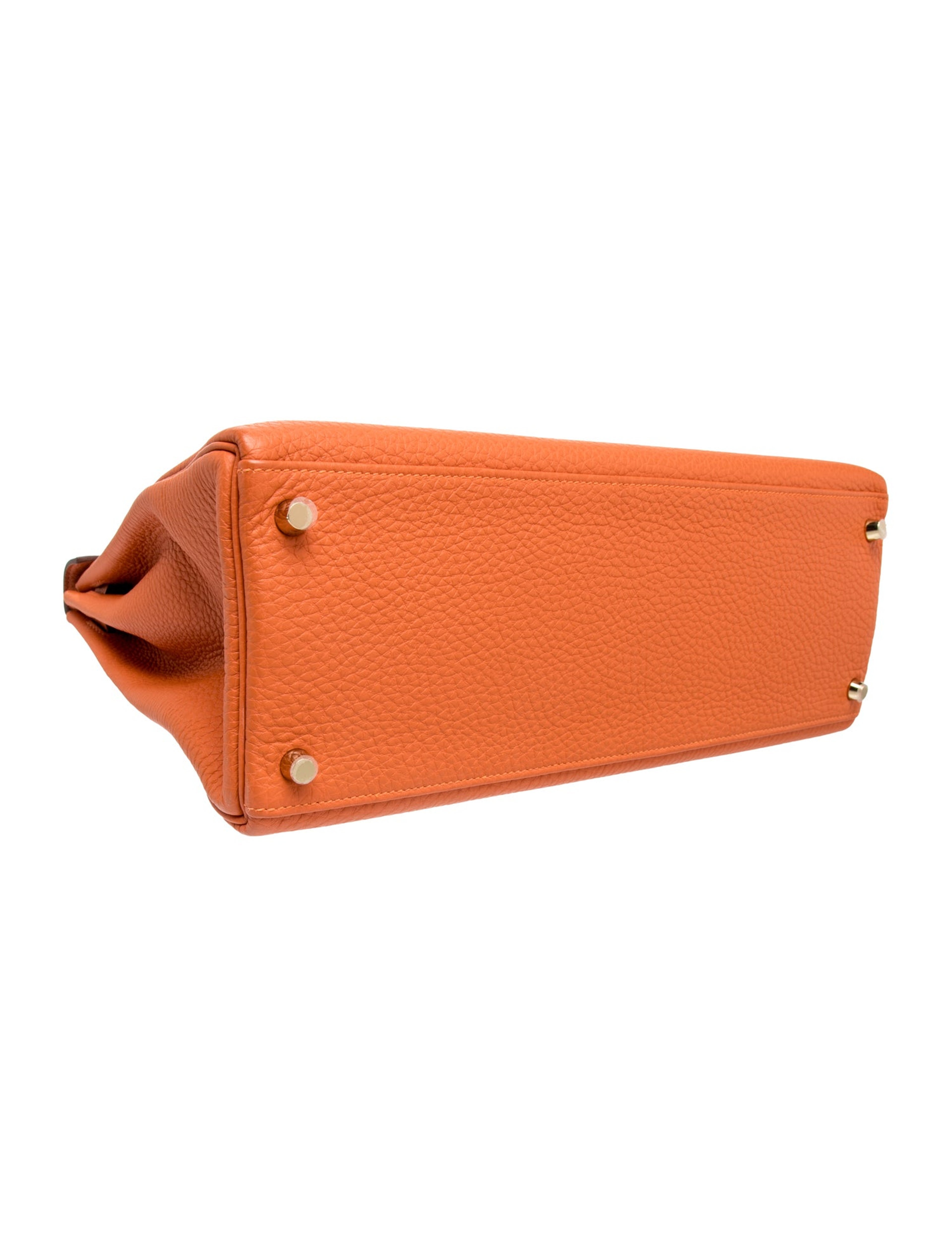 エルメス ケリー 35 Orange d'H クレマンス ゴールド金具 HERMES KELLY 35 ORANGE D'H CLEMENCE GOLD HARDWARE
