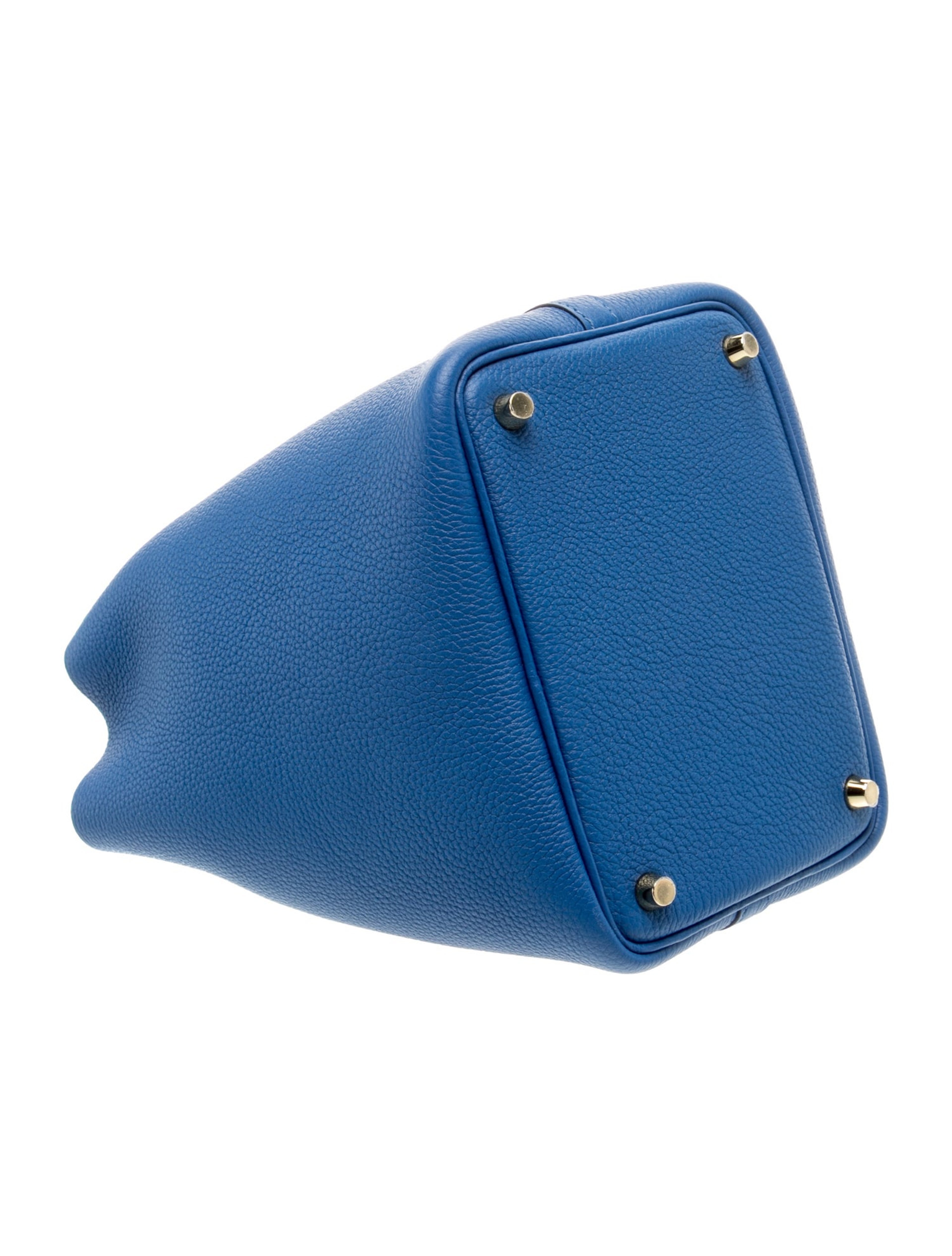 エルメス ピコタンロック PM 18 Bleu France トリヨンモーリス ゴールド金具 HERMES PICOTIN LOCK PM 18 BLEU FRANCE TAURILLON MAURICE GOLD HARDWARE
