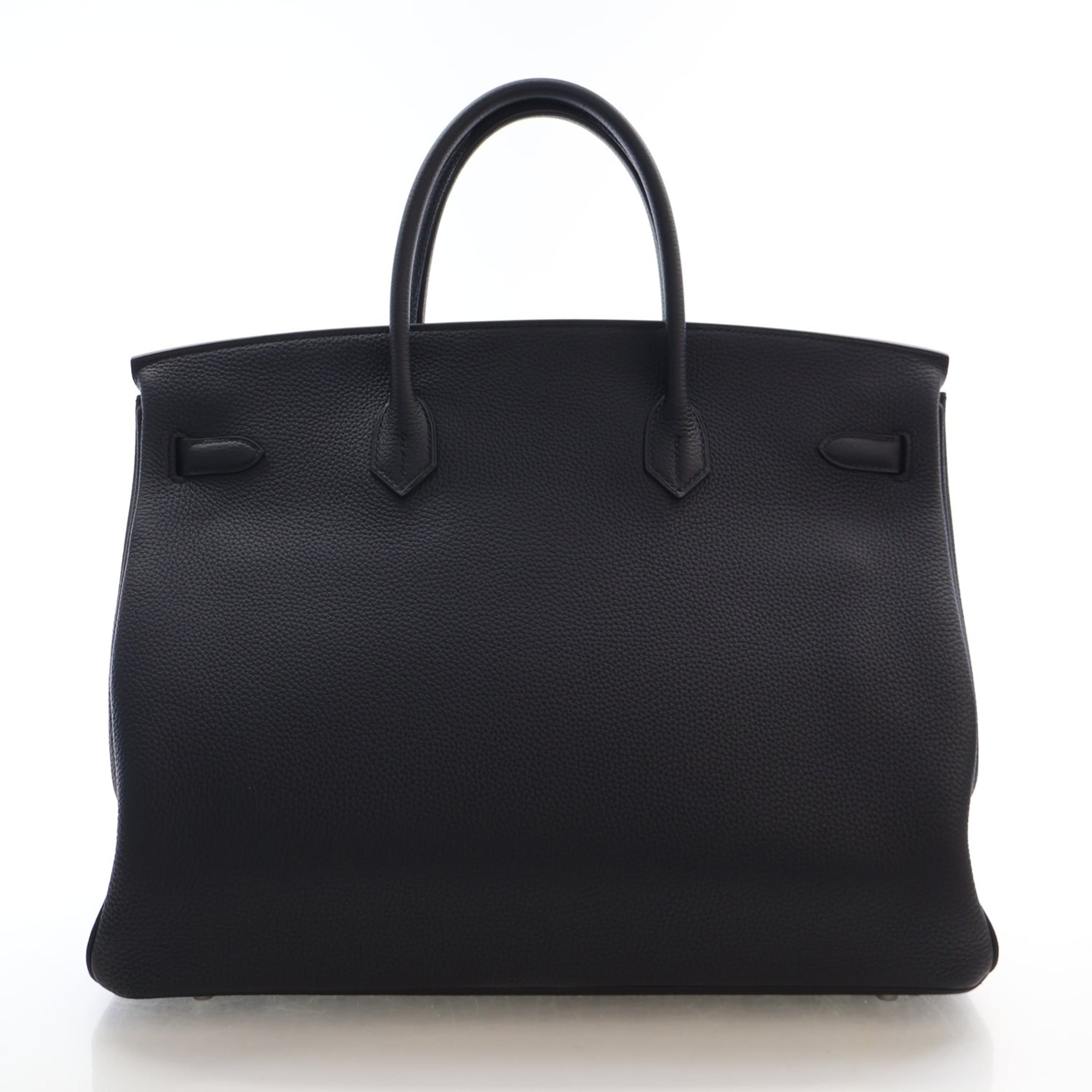 エルメス バーキン 40 Noir トゴ シルバー金具 HERMES BIRKIN 40 NOIR TOGO SILVER HARDWARE