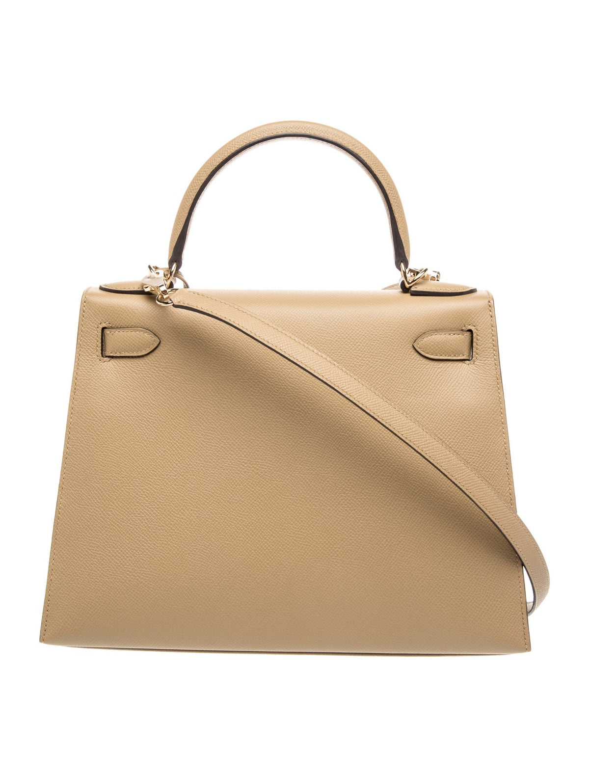 Hermes Kelly 28 Poussiere Epsom Permabrass Champagne Gold Hardware