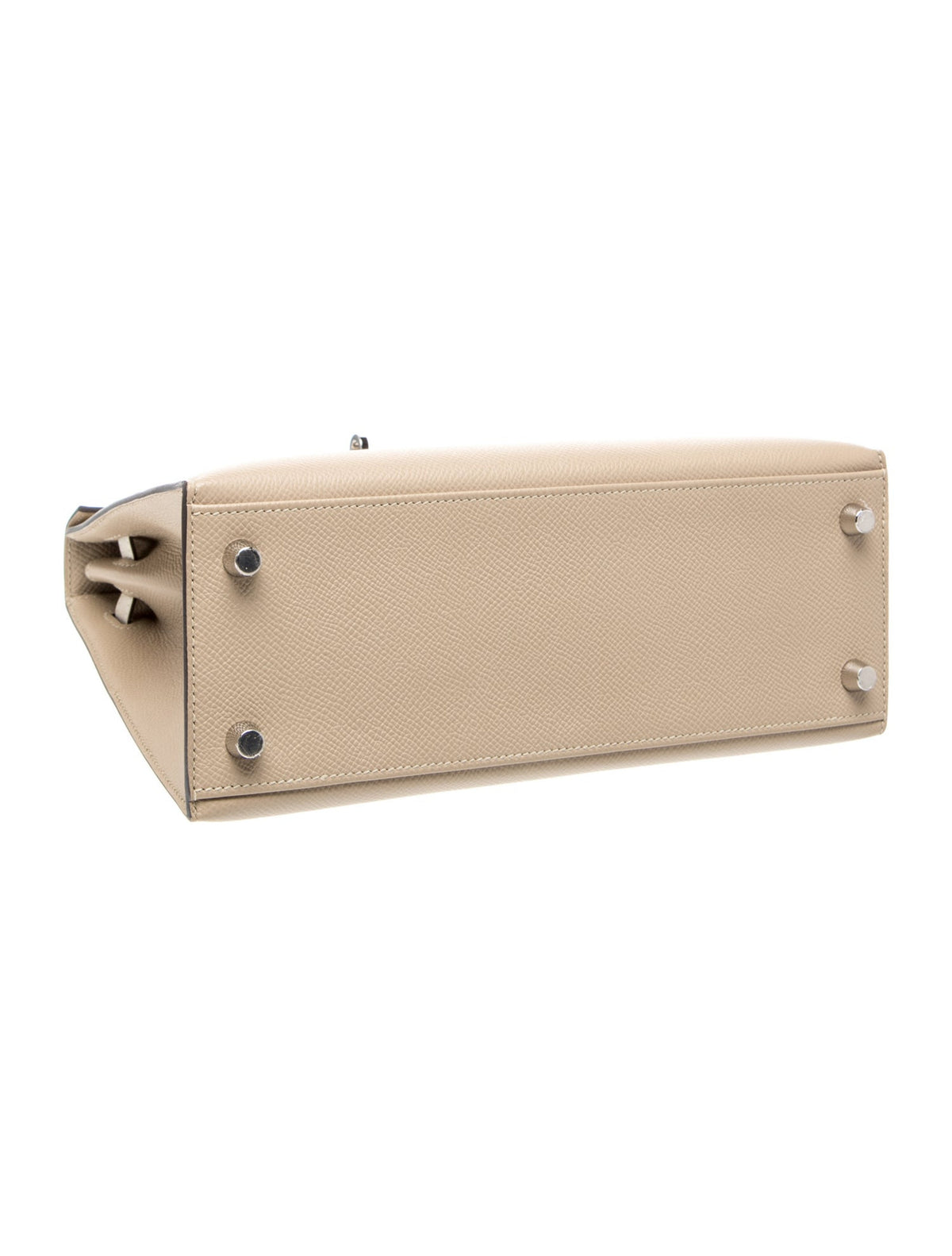 エルメス ケリー 25 トリコロール Etoupe Craie Trench エプソン シルバー金具 HERMES KELLY 25 TRI-COLOR ETOUPE CRAIE TRENCH EPSOM SILVER HARDWARE