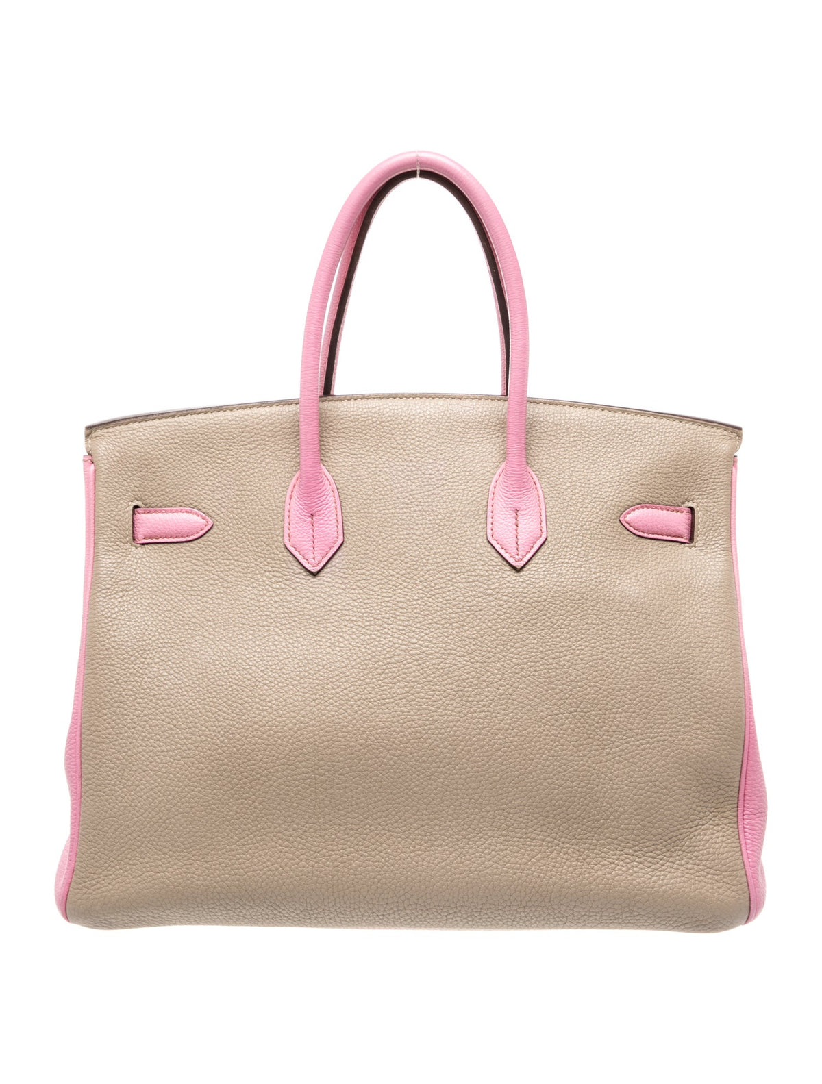 エルメス バーキン 35 スペシャルオーダー Gris Tourterelle Pink Poussiere トゴ シルバー金具 パーソナルオーダー ホースシュー HERMES BIRKIN 35 GRIS TOURTERELLE PINK POUSSIERE TOGO SILVER HARDWARE HSS
