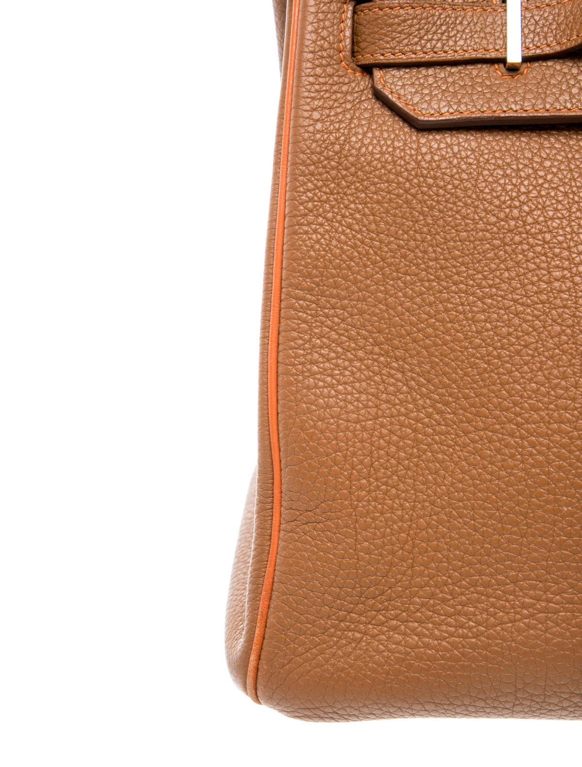 エルメス バーキン 35 スペシャルオーダー ヴェルソ Gold Orange トゴ シルバー金具 パーソナルオーダー ホースシュー HERMES BIRKIN 35 VERSO GOLD ORANGE TOGO SILVER HARDWARE HSS