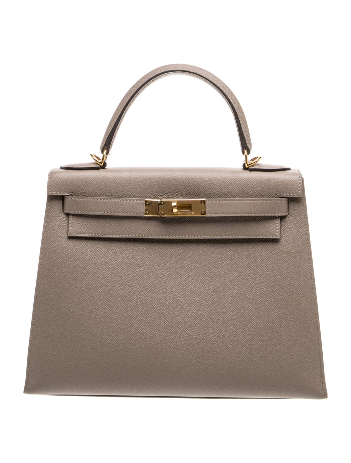 エルメス ケリー 28 外縫い Gris Asphalte エプソン ゴールド金具 HERMES KELLY 28 SELLIER GRIS ASPHALTE EPSOM GOLD HARDWARE