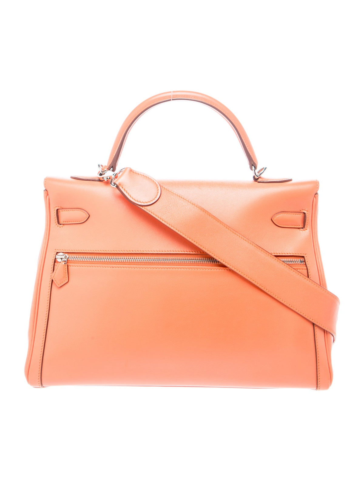 Hermes Kelly Lakis 35 Mangue Swift Silver Hardware