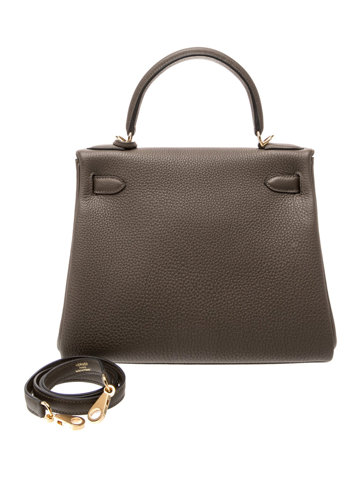 Hermès Kelly 28 Vert Loden Togo Gold Hardware