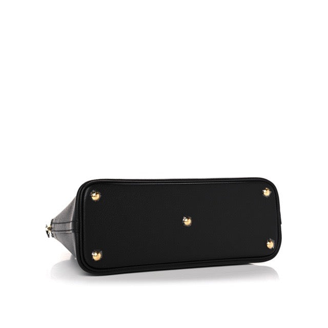 HERMES BOLIDE 27 BLACK EPSOM GOLD HARDWARE
