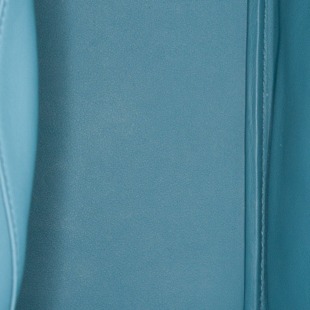 HERMES LINDY 26 VERSO MOKA NEW BLEU JEAN SWIFT GOLD HARDWARE