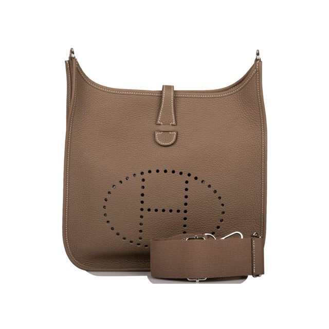 新品未使用】2024年製 エルメス エヴリン PM エトゥープ トリヨン  