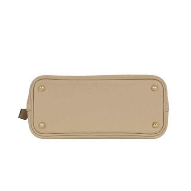 HERMES MINI BOLIDE 1923 TRENCH EVERCOLOR GOLD HARDWARE