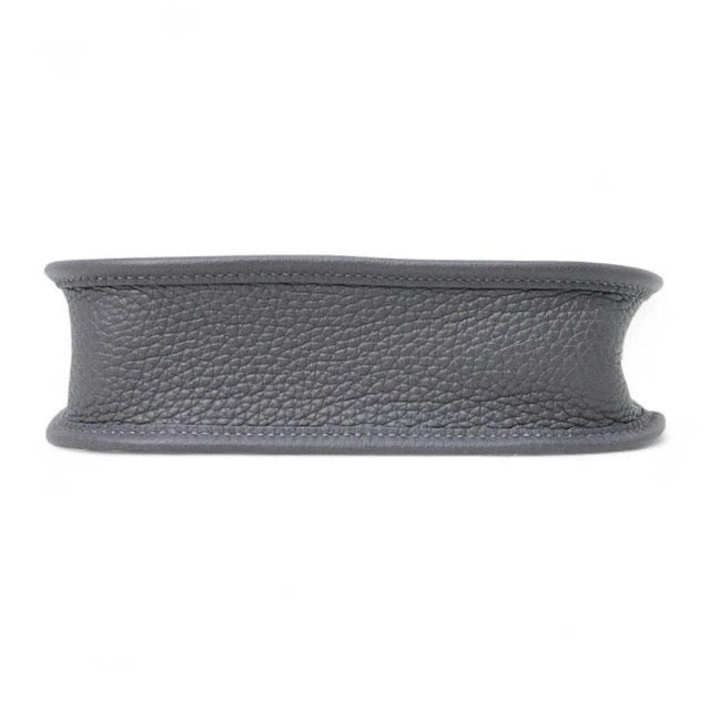 HERMES MINI EVELYNE TPM ARDOISE TAURILLON CLEMENCE SILVER HARDWARE