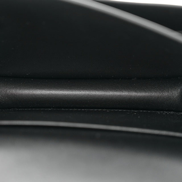 HERMES MINI CONSTANCE 18 BLACK BOX CALFSKIN AVENTURINE SILVER HARDWARE