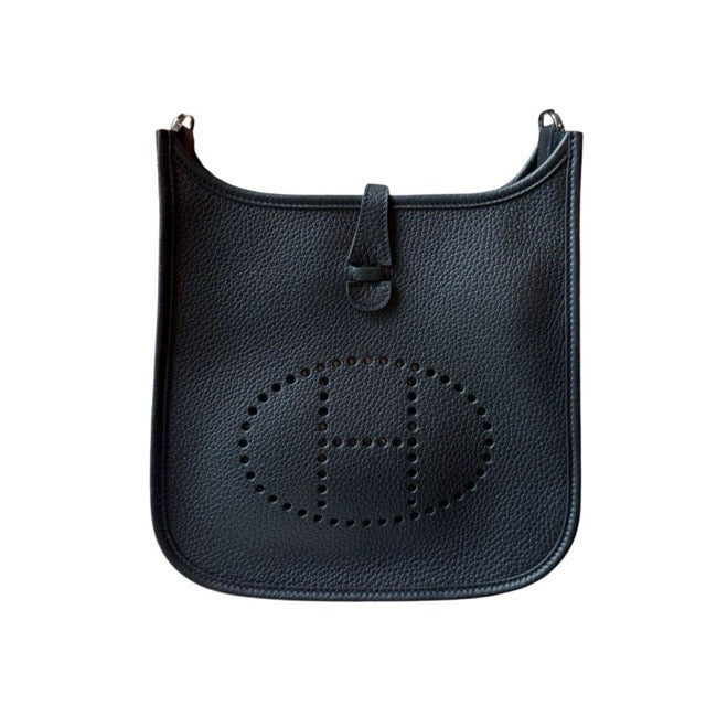 エルメス エヴリン 23 Black トリヨンクレマンス シルバー金具