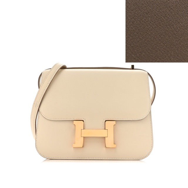 HERMES MINI CONSTANCE 18 VERSO PERSONAL ORDER SPECIAL ORDER NATA ETOUPE SWIFT GOLD HARDWARE HSS