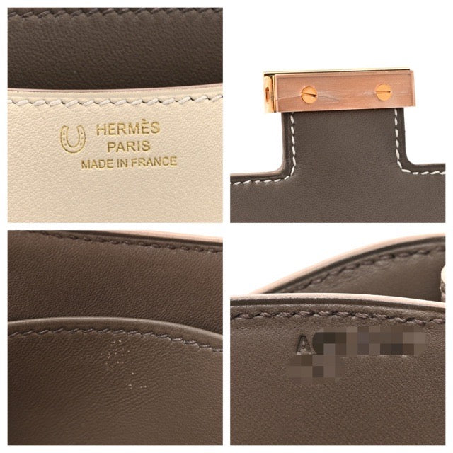 HERMES MINI CONSTANCE 18 VERSO PERSONAL ORDER SPECIAL ORDER NATA ETOUPE SWIFT GOLD HARDWARE HSS
