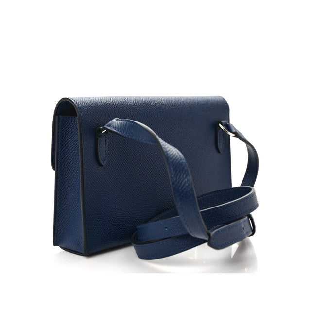エルメス エルメスナップ トゥーゴー 財布 Bleu Navy エプソン 