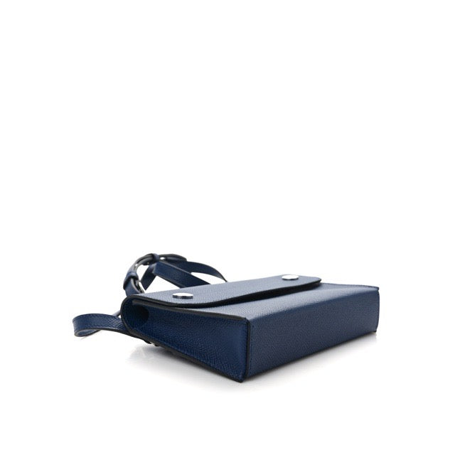 エルメス エルメスナップ トゥーゴー 財布 Bleu Navy エプソン 