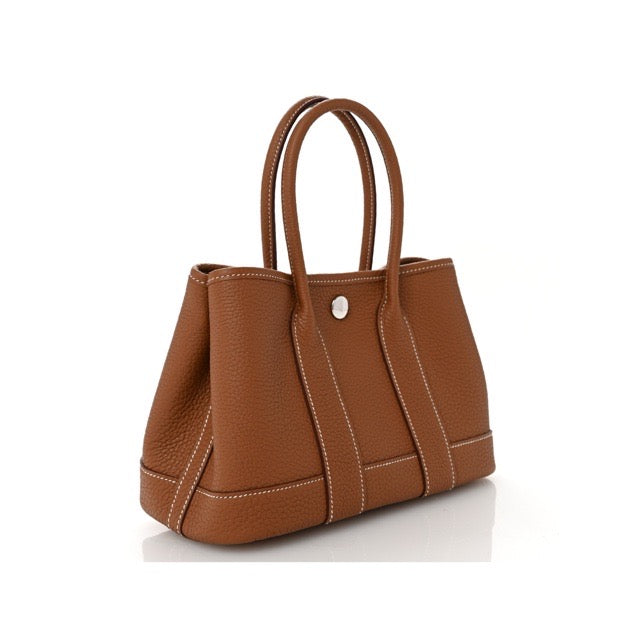 洗練さと共に【HERMES】Neoガーデンパーティー23ルージュ エルメス ネオ ガーデンパーティー 23 ゴールド ネゴンダ