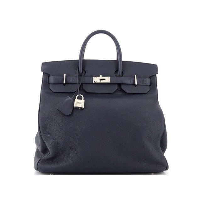 エルメス バーキン40 オータクロア HAC ブルーニュイ トゴ ウール  