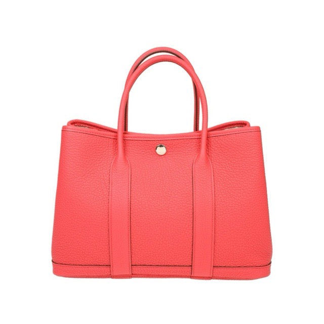 HERMES GARDEN PARTY 30 TPM TOTE BOUGAINVILLEA NEGONDA SILVER HARDWARE