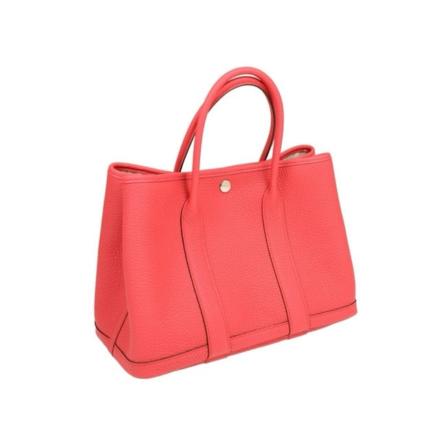 HERMES GARDEN PARTY 30 TPM TOTE BOUGAINVILLEA NEGONDA SILVER HARDWARE