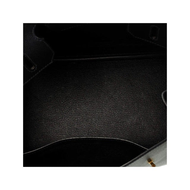 エルメス バーキン30 ブラック エプソン ゴールド金具 HERMES BIRKIN 30 BLACK EPSOM GOLD HARDWARE【中古】