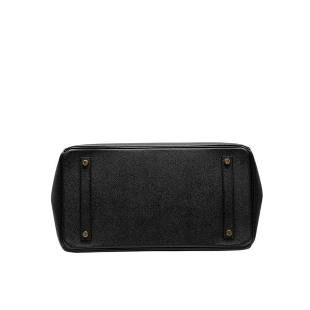 HERMES BIRKIN 35 BLACK EPSOM GOLD HARDWARE